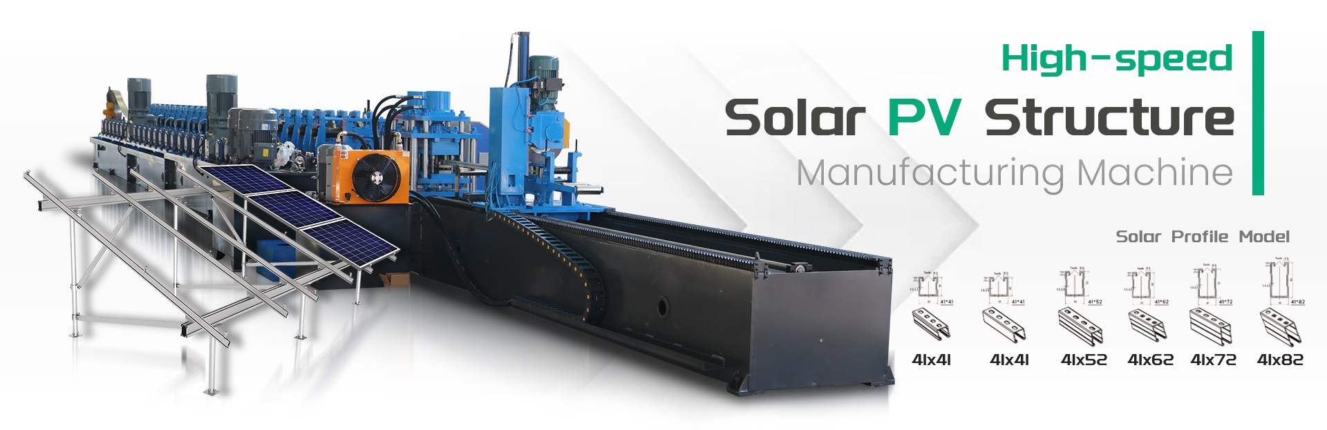 roll forming machine for solar structure