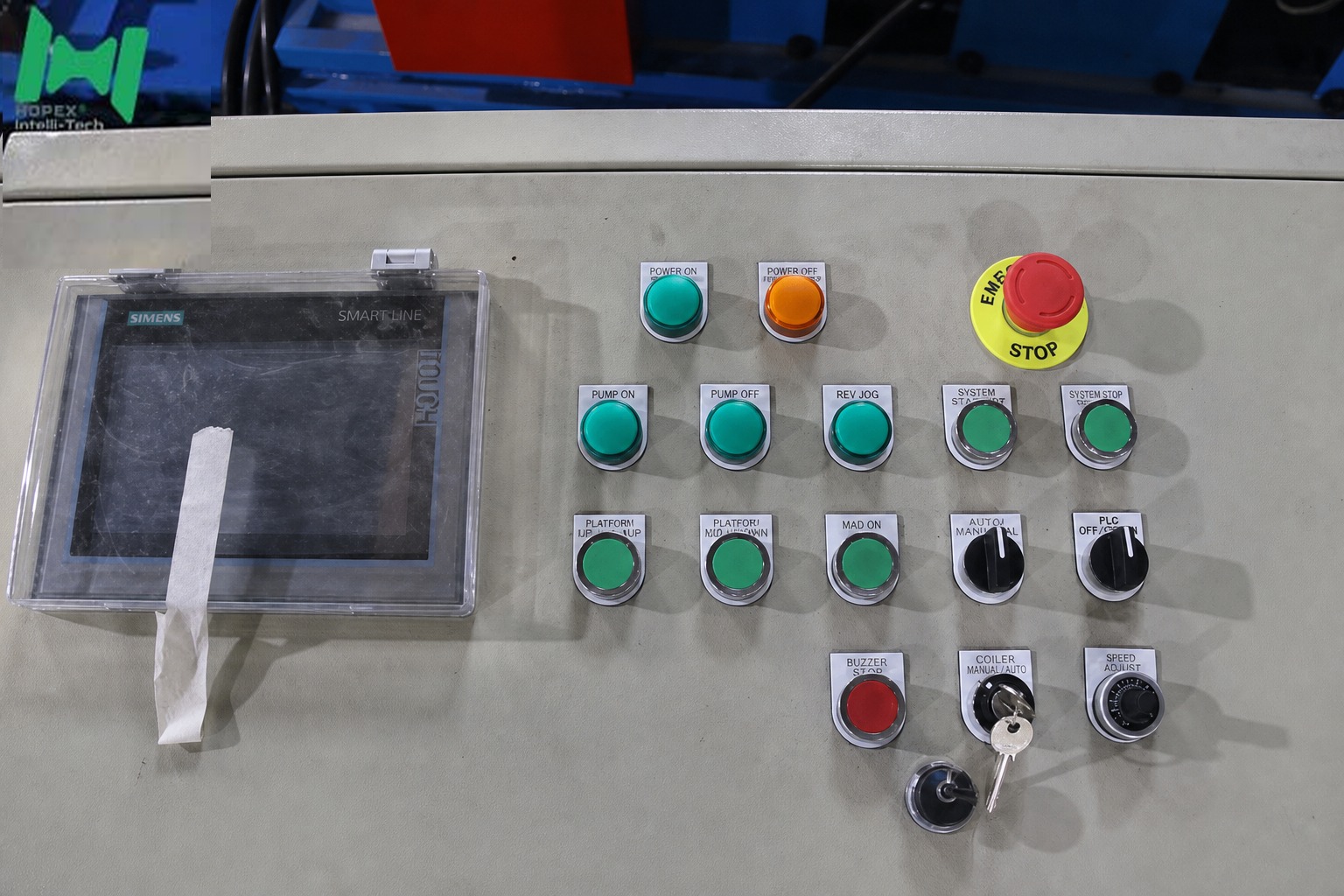 solar rail roll forming machine PLC control cabinet