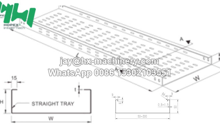 50-300cable tray punching machine