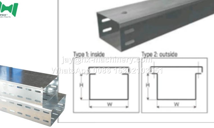 Bending cable tray production line