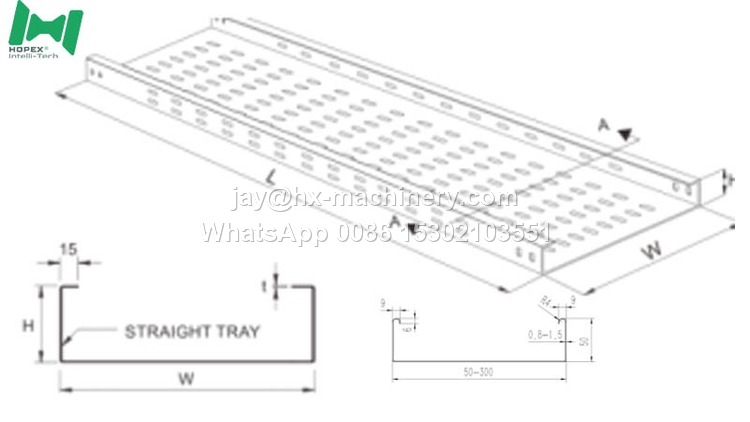 50-300tray roll forming machine