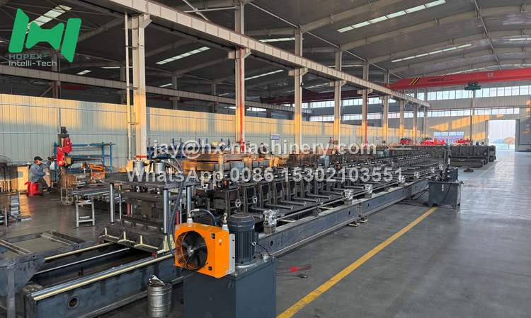 100-600perforated cable tray roll forming machine