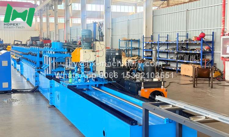 strut channel roll forming machine