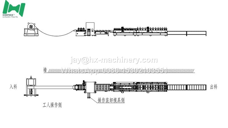50-300cable tray cutting machine