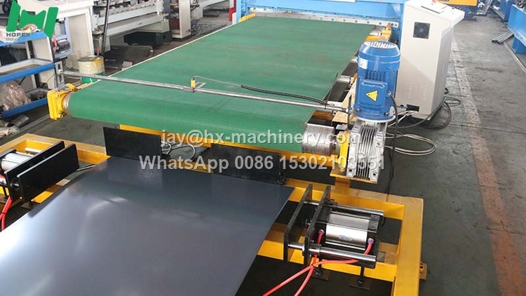 sheet metal leveling machine
