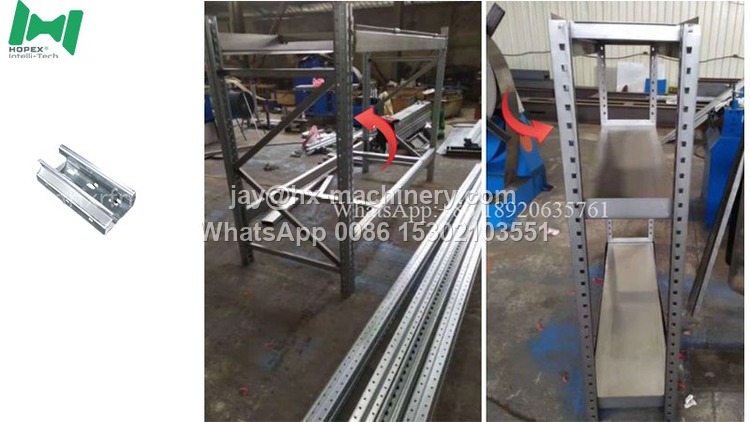 rack shelf roll forming machine