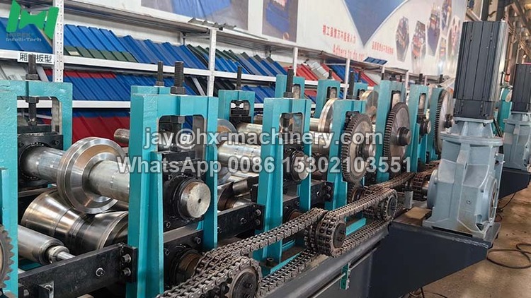 top hat purlin roll forming machine