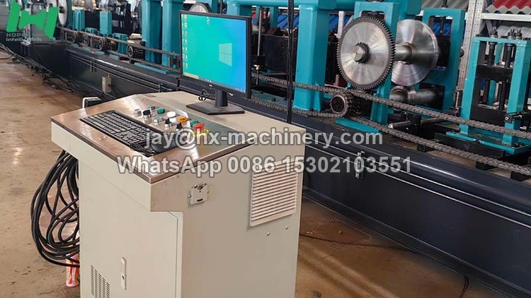 hat channel roll forming machine