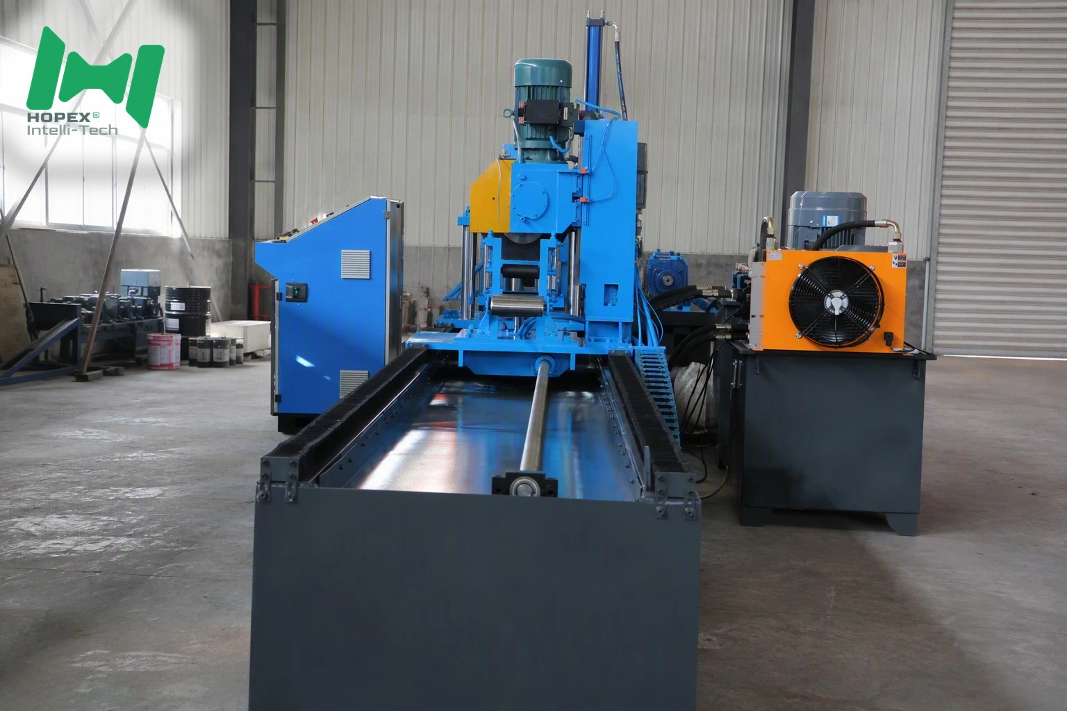 Solar Channel Roll Forming Machine — Four Channel Sizes on One Mill