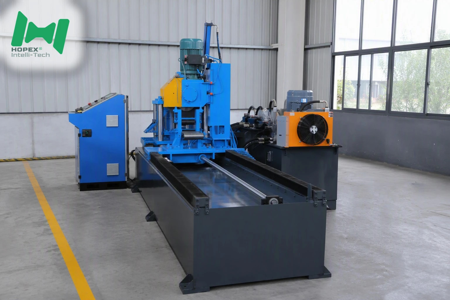 Solar Panel Mounting Bracket Roll Forming Machine — Pre-Punched Output