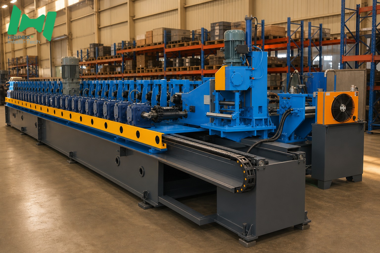 High Efficiency Strut Channel Roll Forming Machine — Running Cost View