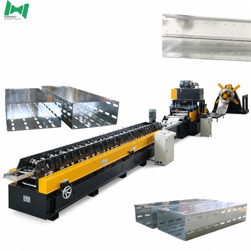 PLC Cable Tray Making Line — Control, Recipes and Language