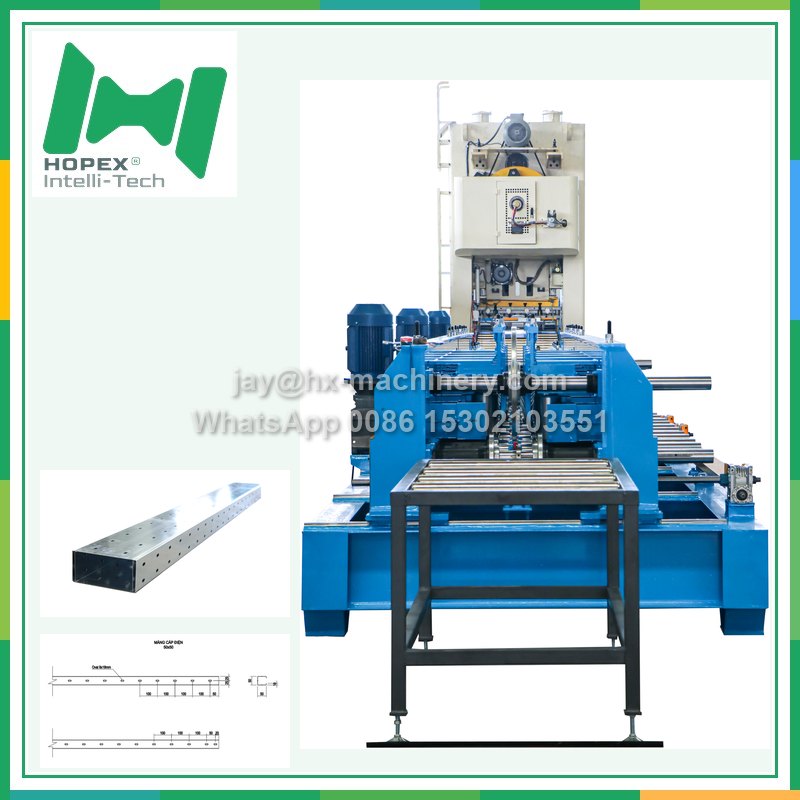 Cable Tray Machine 50×50-600×100 - Automatic