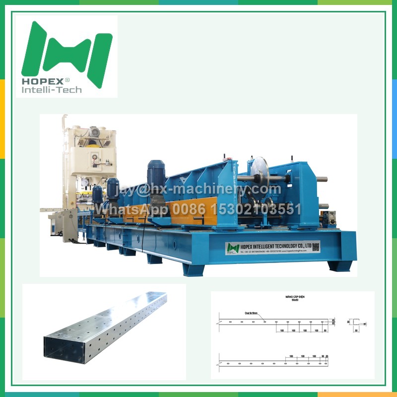 Cable Tray Manufacturing Machine 50×50-600×100 - Factory