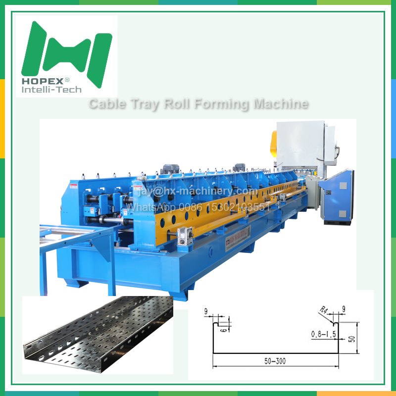 Cable Tray Roll Forming Machine Manufacturers – 50-300 Line