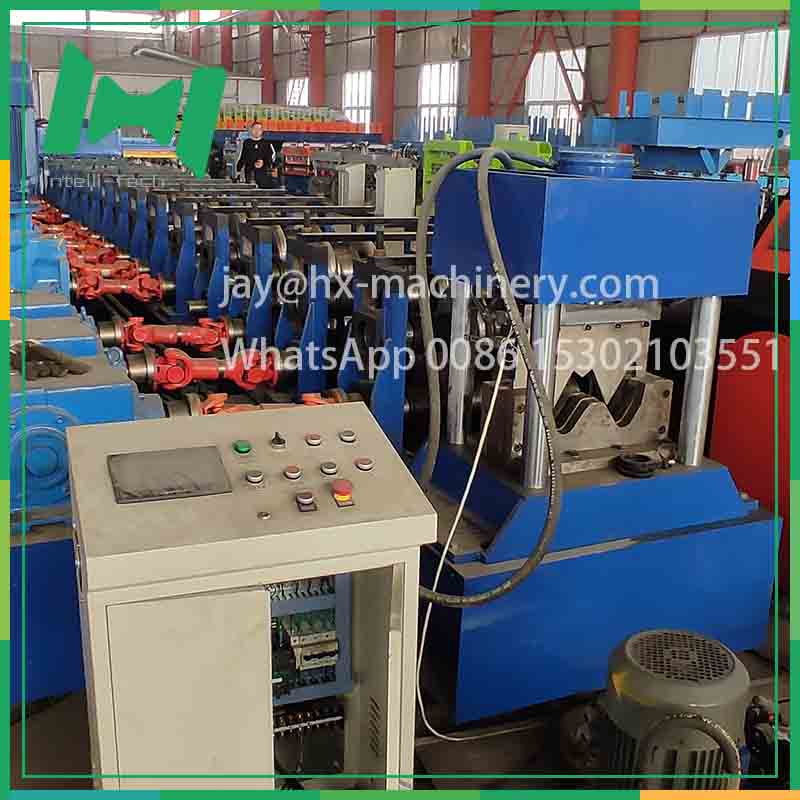 W Beam Crash Barrier Machine | HOPEX Line
