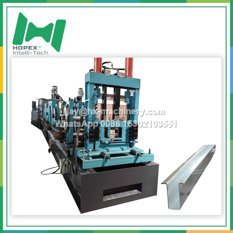 Top hat roll forming machine | HOPEX Purlin Line