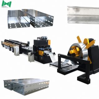 Electric Cable Tray Machine — Six Sections of One Line